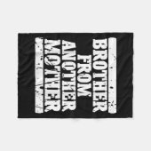 別の母親の友情引用文の距離 フリースブランケット (正面(横))