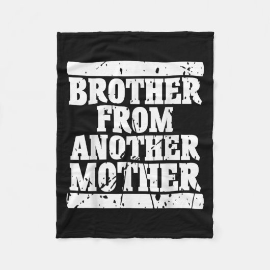 別の母親の友情引用文の距離 フリースブランケット (正面)