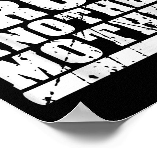 別の母親の友情引用文の距離 ポスター (角)