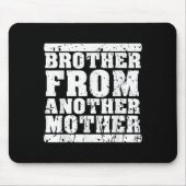 別の母親の友情引用文の距離 マウスパッド (正面)