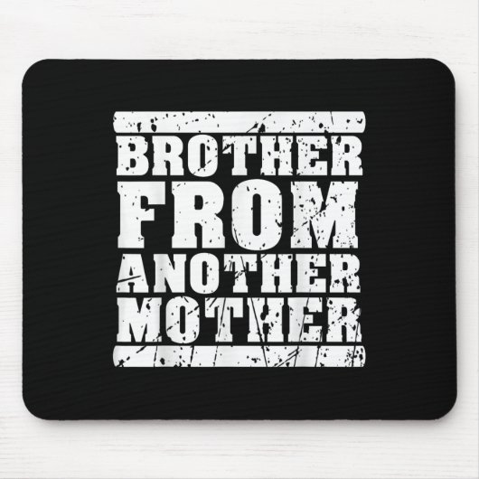 別の母親の友情引用文の距離 マウスパッド (正面)