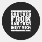 別の母親の友情引用文の距離 ラウンドシール (正面)