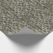 別の煉瓦V ラッピングペーパー (角)