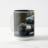 別の現実からの戦車 ツートーンマグカップ (正面左)