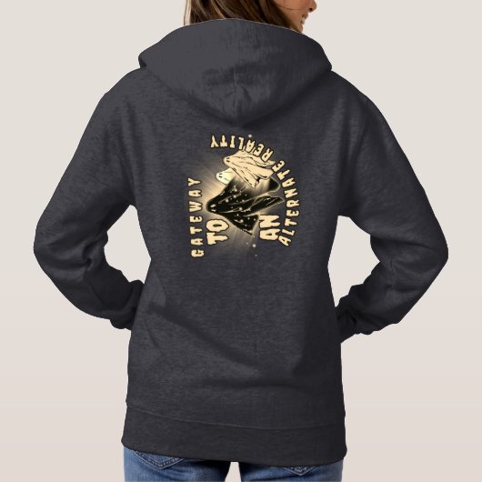 別の現実 パーカ (裏面)