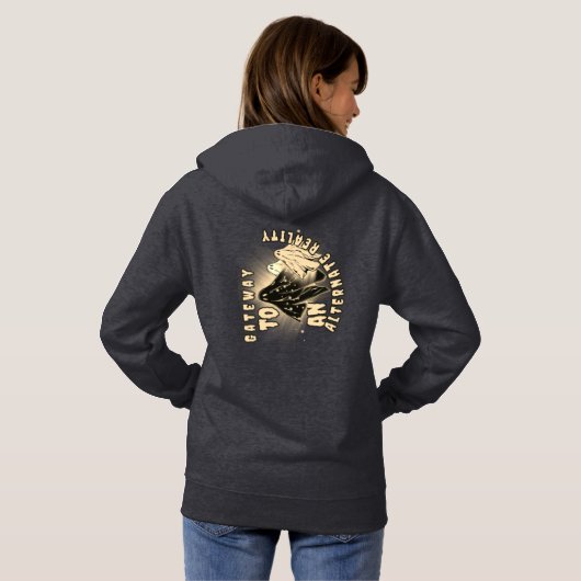 別の現実 パーカ (裏面フル)