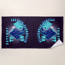 別の現実 ビーチタオル