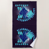 別の現実 ビーチタオル (正面)