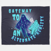 別の現実 フリースブランケット (正面(横))