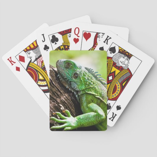 別の緑の日 トランプ (裏面)