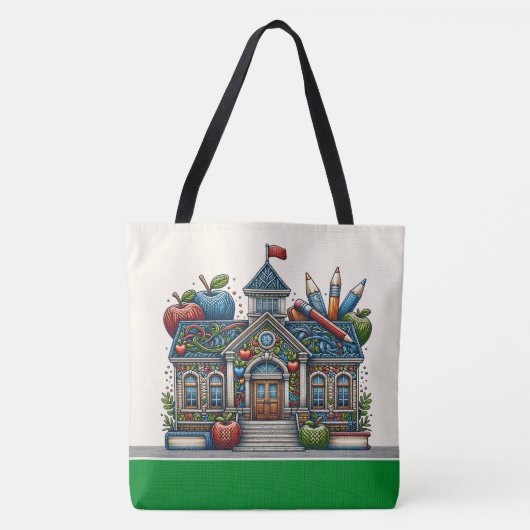 別の美しい先生トート – 戻る トートバッグ (正面)