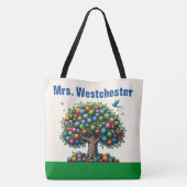 別の美しい先生トート – 戻る トートバッグ (裏面)