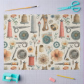 別の裁縫ジャンクジャーナルシリーズデザイン#1 薄葉紙 (クラフト)