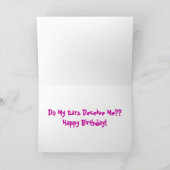 別の誕生日か。 カード (内部)