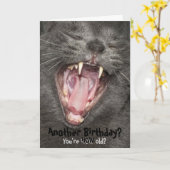 別の誕生日?あなたはの古さ？ v2カード カード (黄色い花)