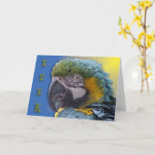 別の誕生日 カード (黄色い花)