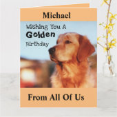 別の誕生日?私たち全員の大金 カード (黄色い花)