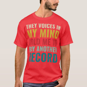 別の買レコードおもしろいビニール恋人レトロLP Coll Tシャツ