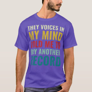 別の買レコードおもしろいビニール恋人レトロLP Coll Tシャツ