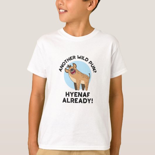 別の野生のパンHyenafすでに動物おもしろいのパン Tシャツ (正面)