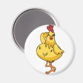 別の非常に間抜け鶏肉 マグネット (正面/裏面)
