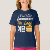 別の食べかみはオールパイできない Tシャツ (正面)