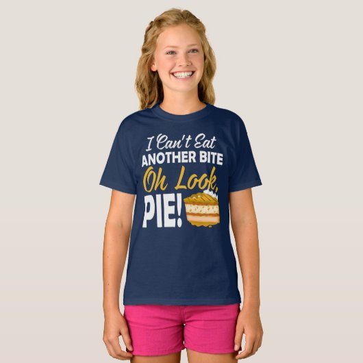別の食べかみはオールパイできない Tシャツ (正面フル)