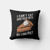 別の食べ一口オ見てパイ感謝祭できない クッション (正面)