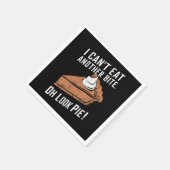 別の食べ一口オ見てパイ感謝祭できない スタンダードカクテルナプキン (角)