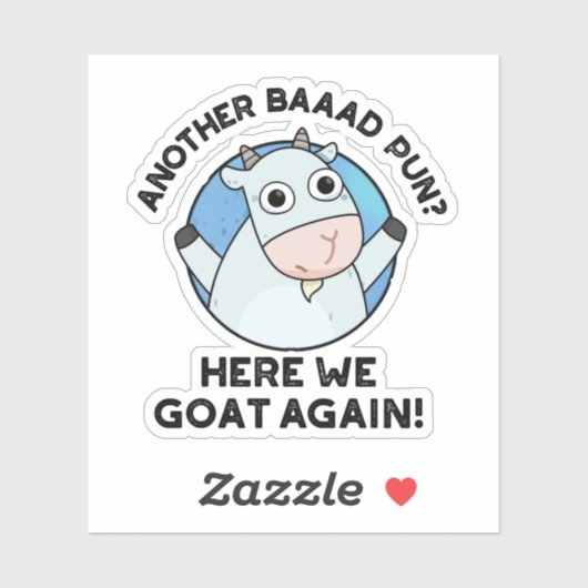 別のBaad Punここで私たちは再びヤギ動物Pun シール (シート)