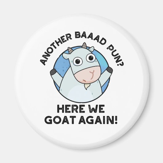 別のBaad Punここで私たちは再びヤギ動物Pun マグネット (正面)