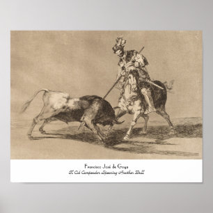 別のBull José Goyaを刺すEl Cid Campeador ポスター