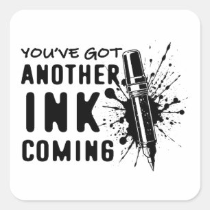 別のINK's 来 - Tattoo Artistのおもしろい引用文 スクエアシール