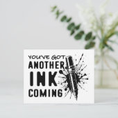 別のINK's 来 - Tattoo Artistのおもしろい引用文 ポストカード (スタンド正面)