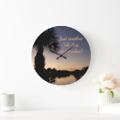 別のOLEデーインパラダイスアクリルの壁掛け時計 ラージ壁時計 (ホーム)