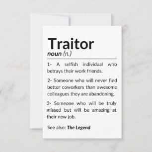 別れおもしろいの同僚の離れ仕事 サンキューカード