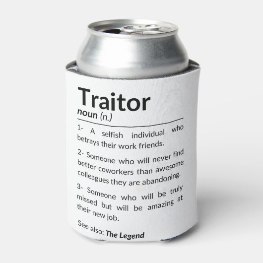 別れおもしろいの同僚の離れ仕事 缶クーラー (缶正面)