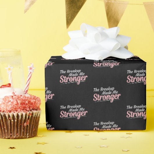 別れによって強くなった - 悲嘆からの回復 ラッピングペーパー (誕生日パーティー)