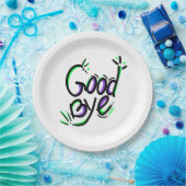 別れのおもしろい引用文 ペーパープレート (パーティー)