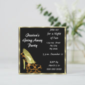 別れの会 招待状 黒 さようなら (スタンド正面)