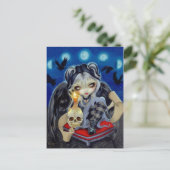 「別れの印」はがきがき ポストカード (スタンド正面)