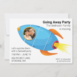 別れのParty すばらしい宇宙船 予算内で価値がある 招待状