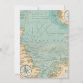 別れパーティーのテーマ招待状 招待状 (裏面)