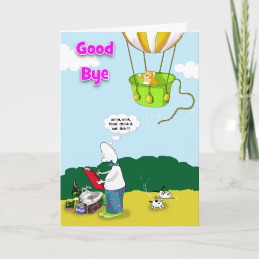 別れ カード (正面)