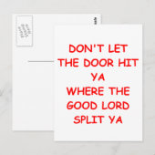 別れ ポストカード (正面/裏面)