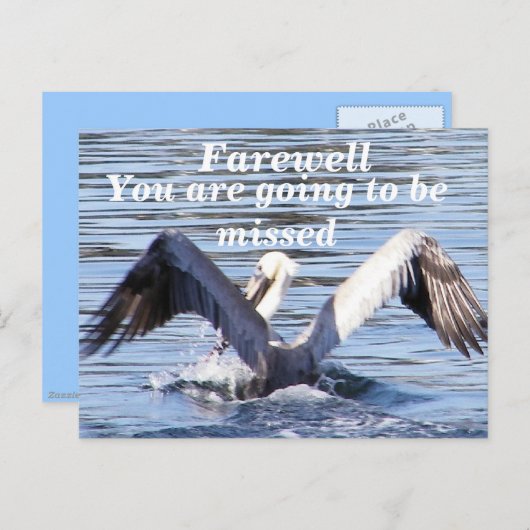 別れ_ ポストカード (正面/裏面)