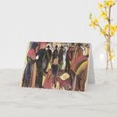 別れ、有名絵画なマケ威厳があるの カード (黄色い花)