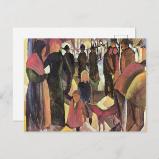 別れ、有名絵画なマケ威厳があるの ポストカード (正面/裏面)