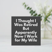 別エレガントれのパーティーモダン、引退お祝い、 招待状 (スタンド正面)