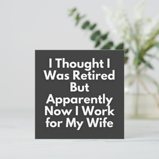 別エレガントれのパーティーモダン、引退お祝い、 招待状 (スタンド正面)